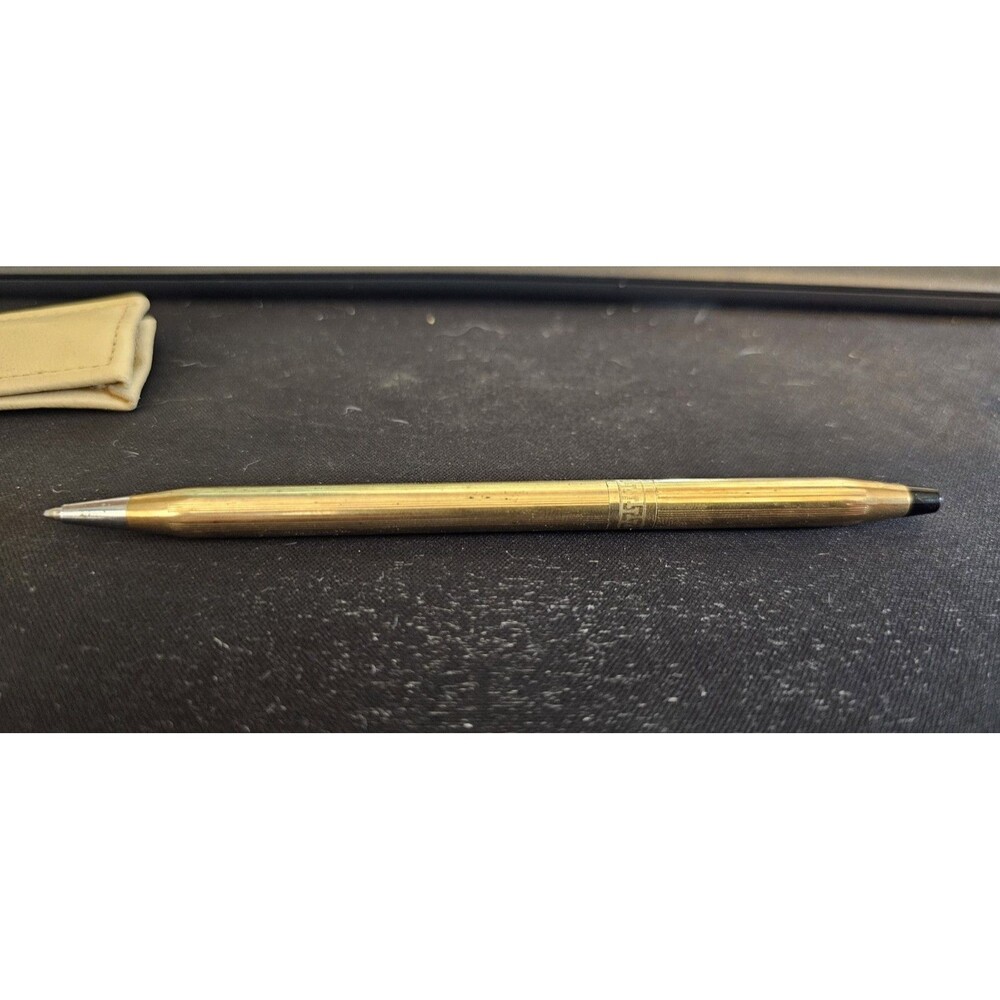 Vintage Cross 1/20 10K Gold Filled Twist Pen Made In USA GF